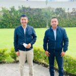 Edmundo Tlatehui y Eduardo Rivera acuerdan colaboración 