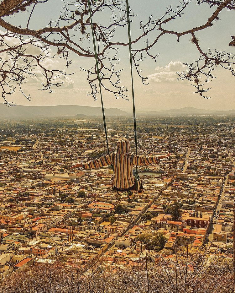 Retiran columpio del mirador turístico del cerro de San Miguel en Atlixco