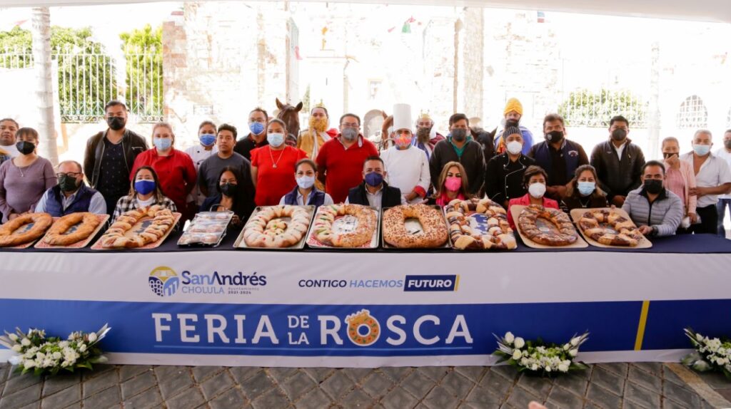 PRESENTA AYUNTAMIENTO DE SAN ANDRÉS CHOLULA LA FERIA DE LA ROSCA DE REYES” EN SAN RAFAEL COMAC