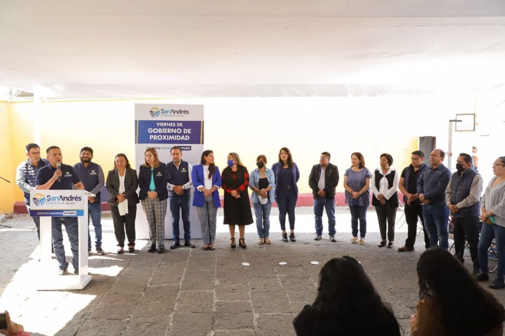 <strong>REALIZA AYUNTAMIENTO DE SAN ANDRÉSCHOLULA JORNADA «VIERNES DE GOBIERNO DE PROXIMIDAD» EN SAN FRANCISCO ACATEPEC</strong>