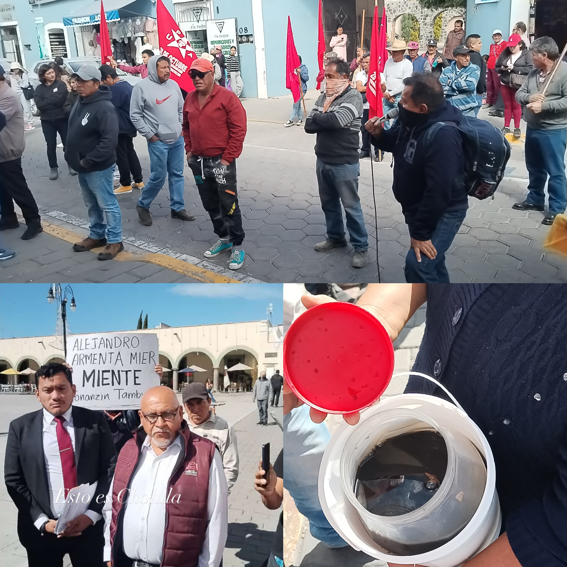 Defensoras del agua y activistas dicen no a Centro de Transformación de residuos en San Pedro Cholula