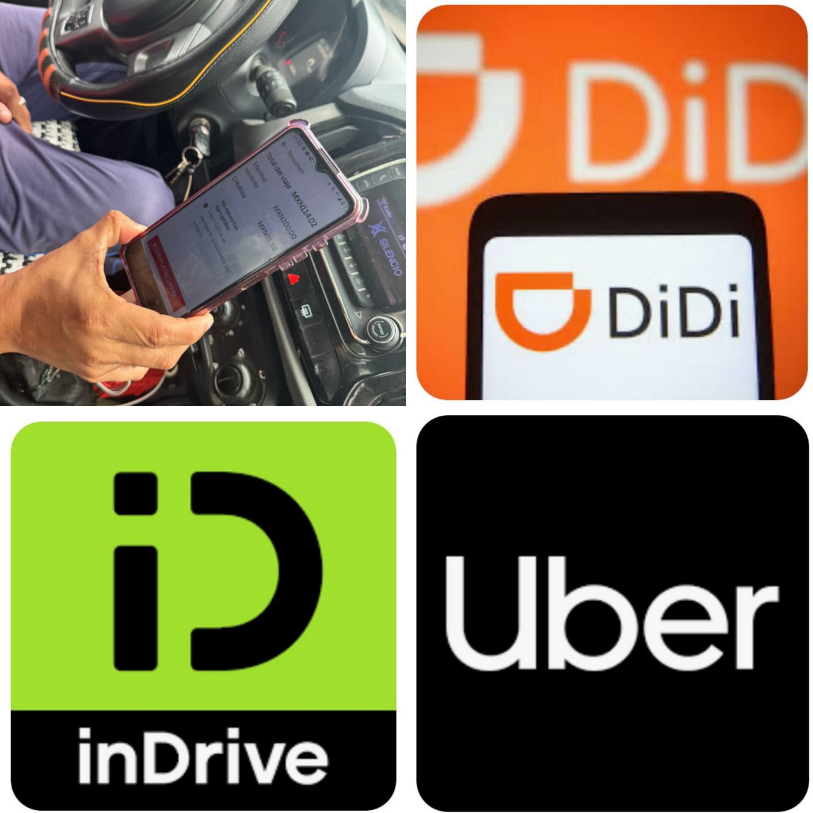 Diariamente, hay un asalto a chóferes de plataformas; InDrive y DiDi, las más inseguras: conductor