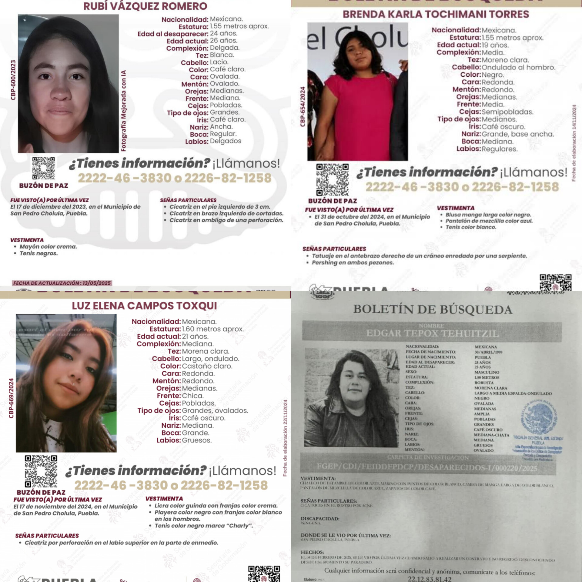 Aprehenden a narcomenudista presuntamente vinculado con 9 desapariciones en las Cholulas