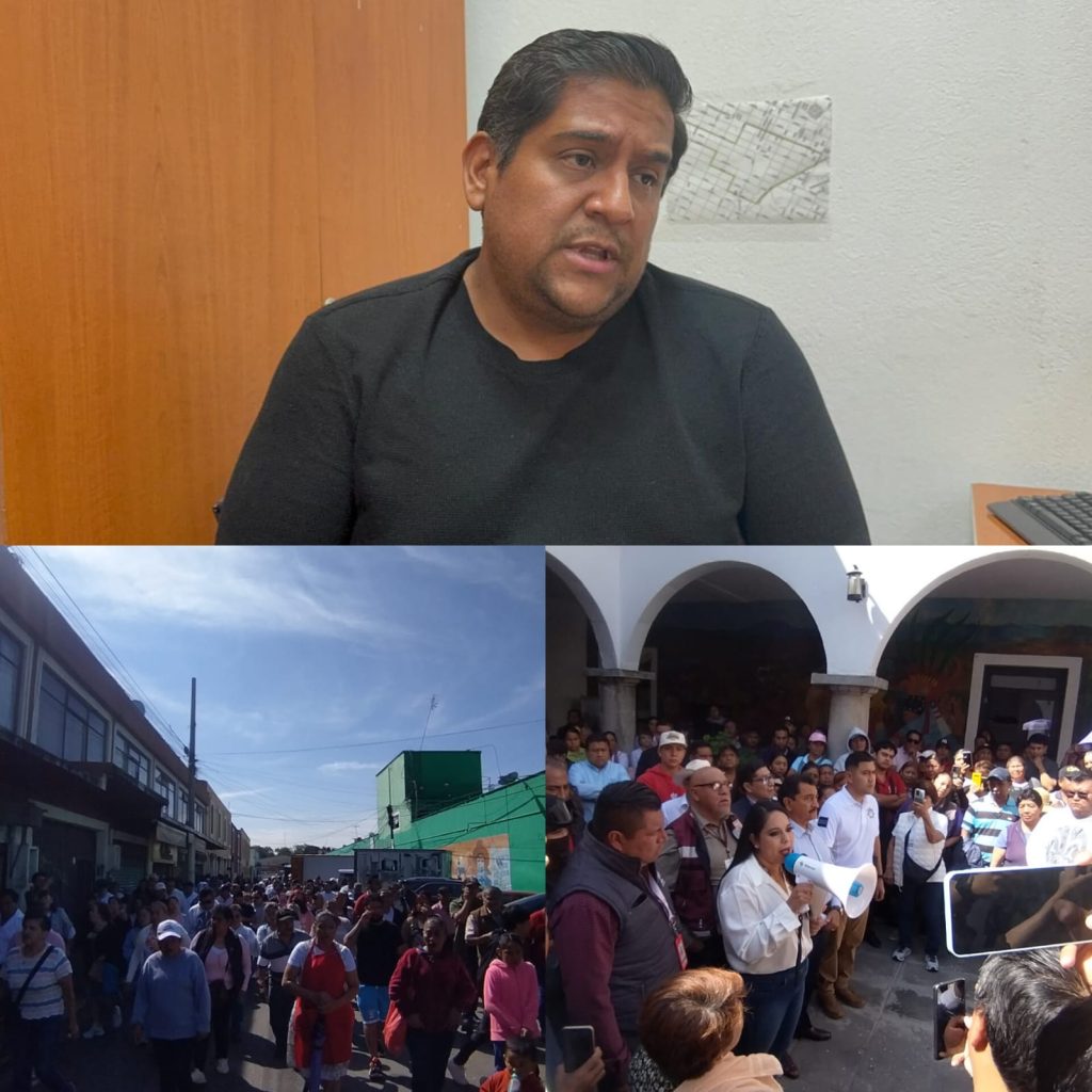 Comerciantes del mercado Cosme del Razo claman prisión para exdirector de Normatividad