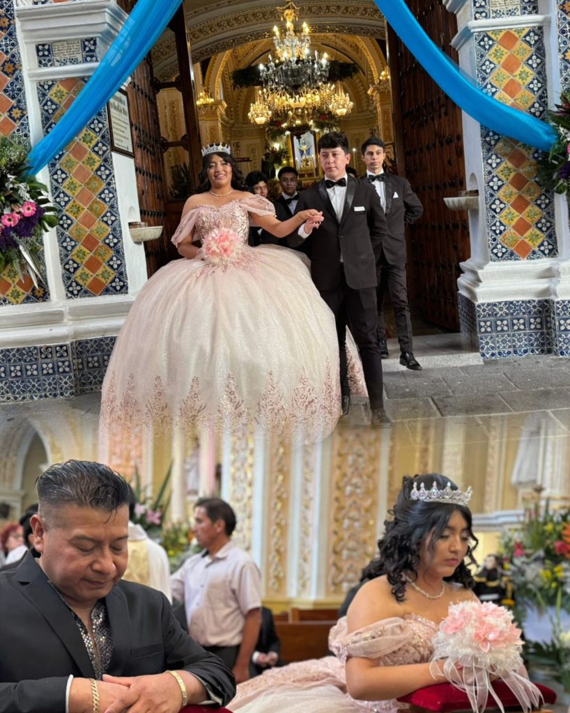Así celebró Kimberly sus XV años en San Andrés Cholula, entre momentos mágicos y familiares
