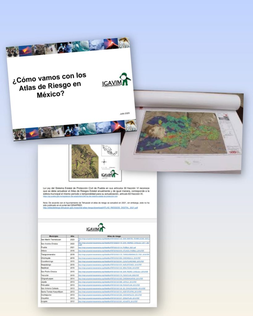 Última vez que San Andrés Cholula renovó su Atlas de Riesgo fue en 2022; San Pedro, en 2015