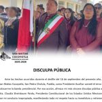 Se disculpa edil de Cocoyotla por portar banda presidencial; dice que asumirá su responsabilidad