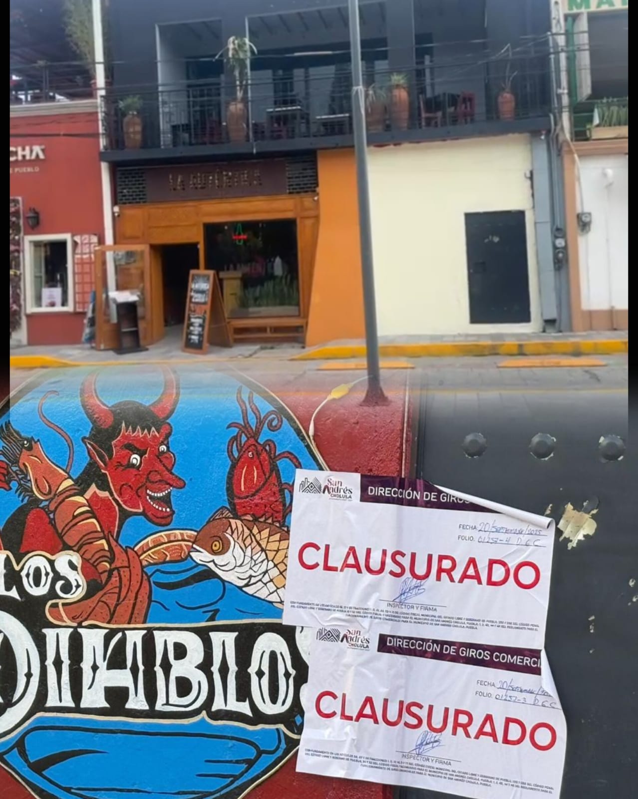 Quitan sellos de clausura a bar de Cholula donde hubo riña y dos personas heridas
