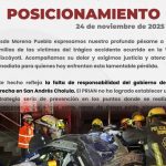 Morena Puebla culpa a Ayuntamiento de San Andrés Cholula por accidente en la Vía Atlixcáyotl donde murieron jóvenes