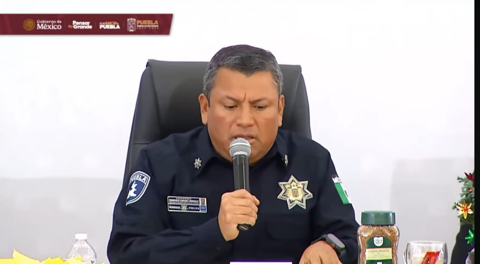 Secretario de seguridad de Puebla buscará a rector de la Ibero para fortalecer combate a la delincuencia