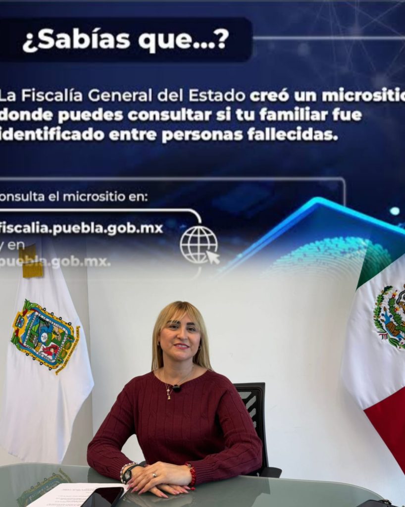 Fiscalía de Puebla ha entregado 128 cuerpos de personas desaparecidas