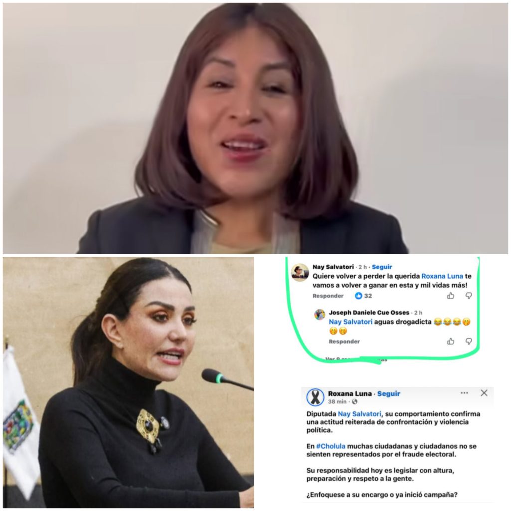 Nayeli Salvatori asegura que Roxana Luna volverá a perder en 2027; experredista la acusa de violencia y campaña anticipada