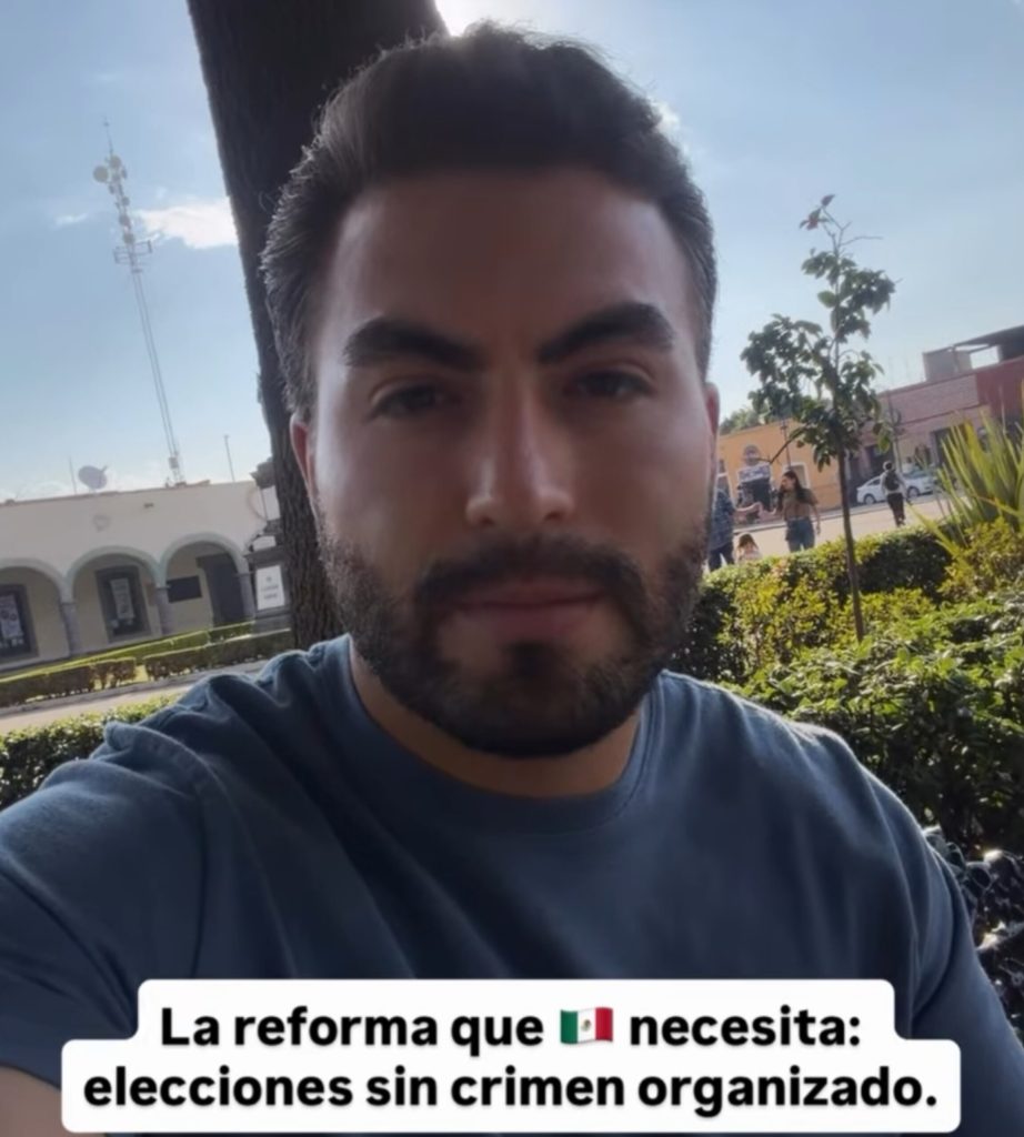 Reforma electoral de Morena no pone frenos al crimen organizado, señala regidor de San Pedro Cholula