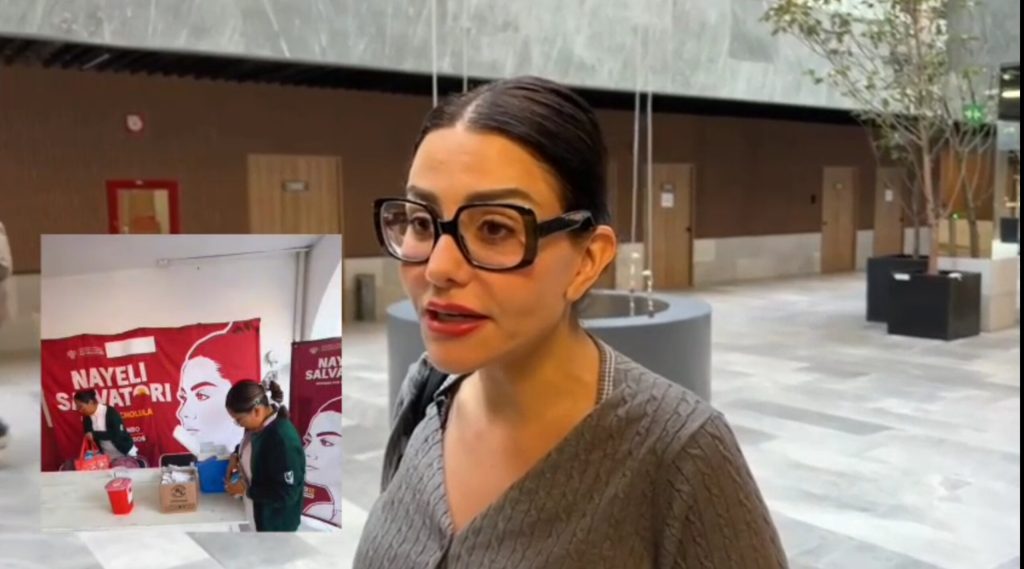 Se deslinda Nayeli Salvatori de jornadas de salud donde se promociona su imagen y defiende labor de Tonantzin Fernández