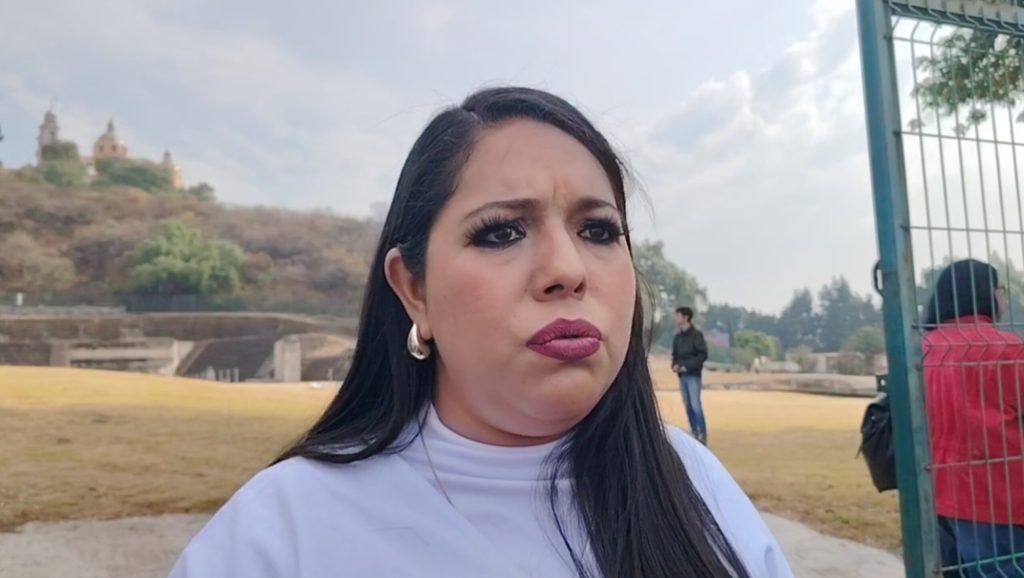 Revela Tonantzin Fernández que cartel inmobiliario ha tratado de apropiarse de predios en San Pedro Cholula