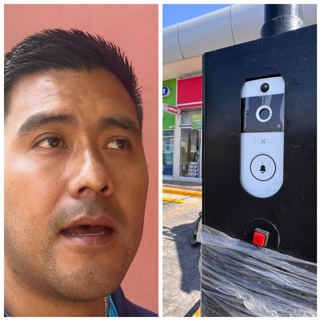 Confirma secretario de seguridad instalación de botones de pánico en San Pedro Cholula