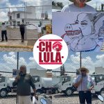 Vuelven a protestar en predio La Virgen por pipas del Bienestar; pobladores advierten que no permitirán ningún saqueo