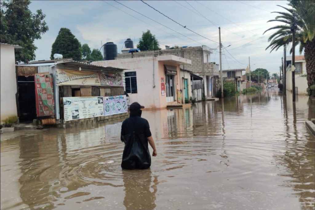San Juan Tlautla, foco rojo de posibles inundaciones en Cholula