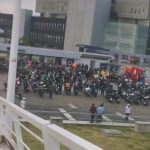 Motociclistas que rechazan Ley Casco realizan rodada al CIS de Atlixcáyotl; fueron convocados a reunión con el Estado