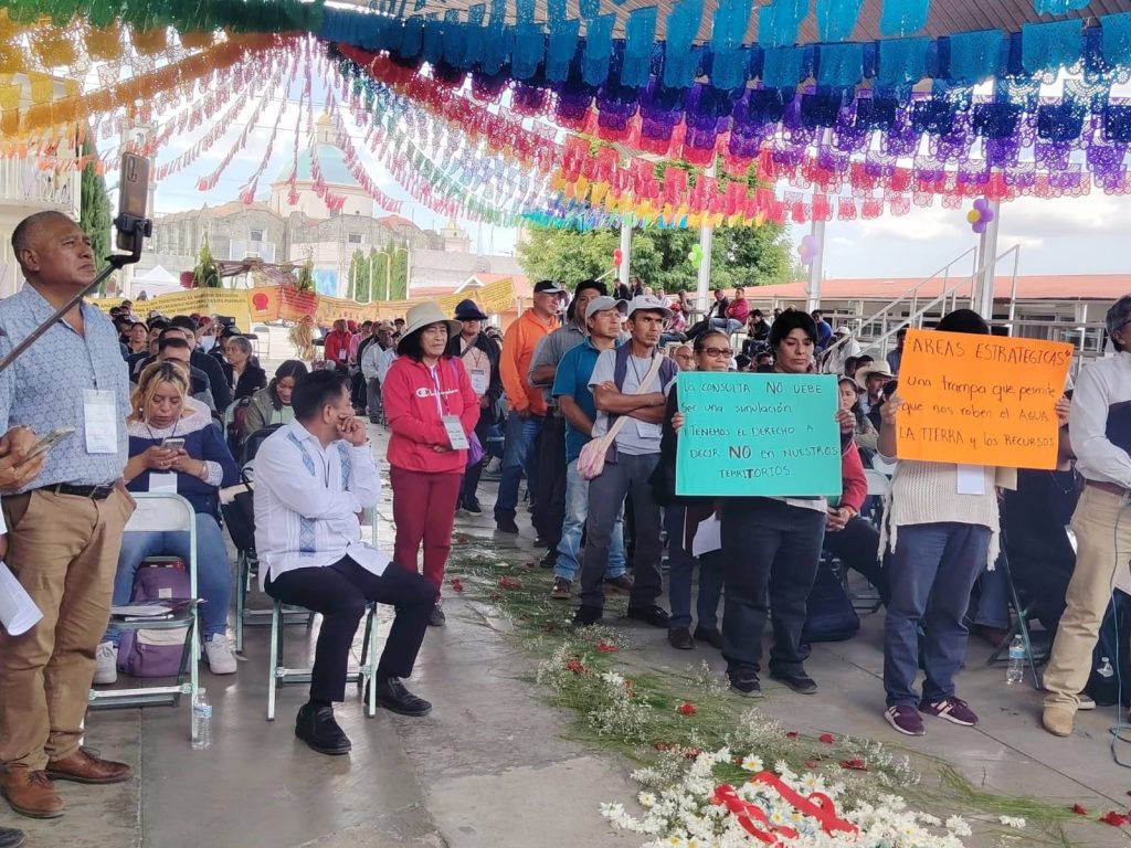 Habitantes de Cholula acusan simulación en inicio de consultas de nueva Ley de Pueblos Indígenas y Afromexicanos