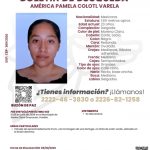 Sigue en calidad de desaparecida América Pamela; presuntamente no hay avances en su búsqueda