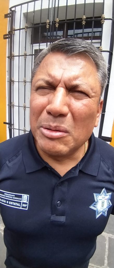 Pide secretario estatal de Seguridad investigar a dos policías de San Pedro Cholula por posibles irregularidades