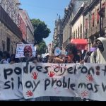 Estudiantes de la BUAP protestan contra violencia e inseguridad hacia jóvenes del estado