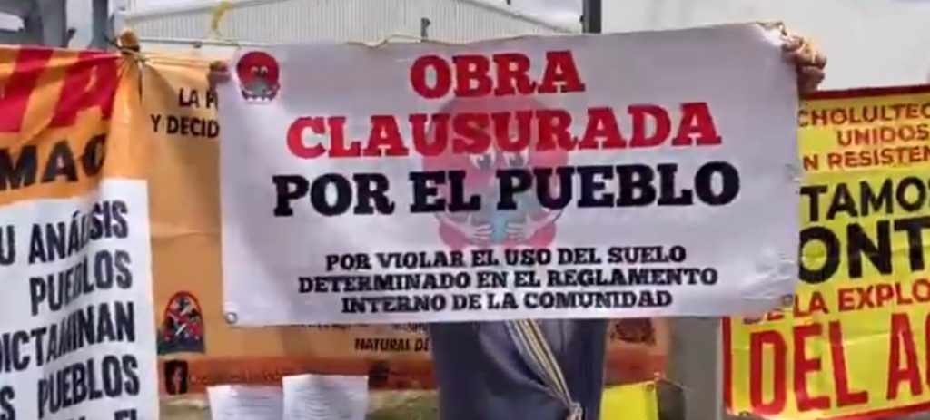 Clausuran nave industrial en San Rafael Comac y acusan indiferencia y omisiones de Ayuntamiento de Cuautle
